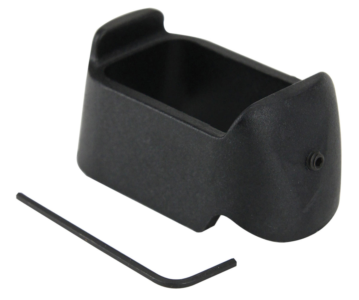 Pachmayr 03852 Black Polymer Mag Sleeve Glock 19/23 Magazines Compatible with Glock 26 and 27