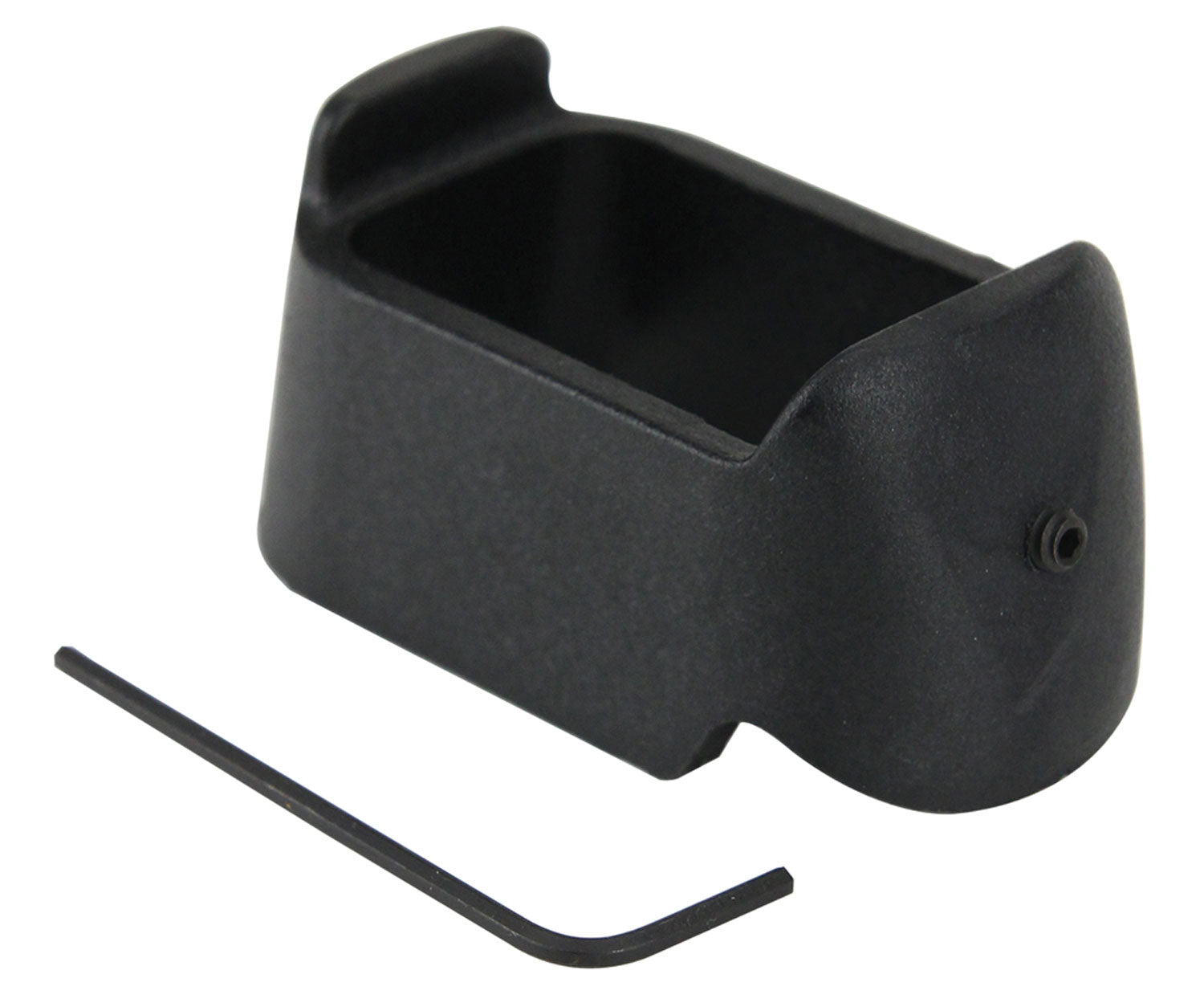Pachmayr 03852 Black Polymer Mag Sleeve Glock 19/23 Magazines Compatible with Glock 26 and 27