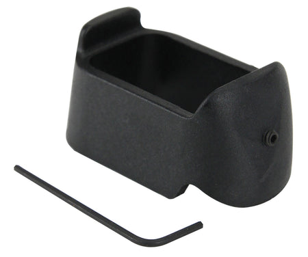 Pachmayr 03852 Black Polymer Mag Sleeve Glock 19/23 Magazines Compatible with Glock 26 and 27