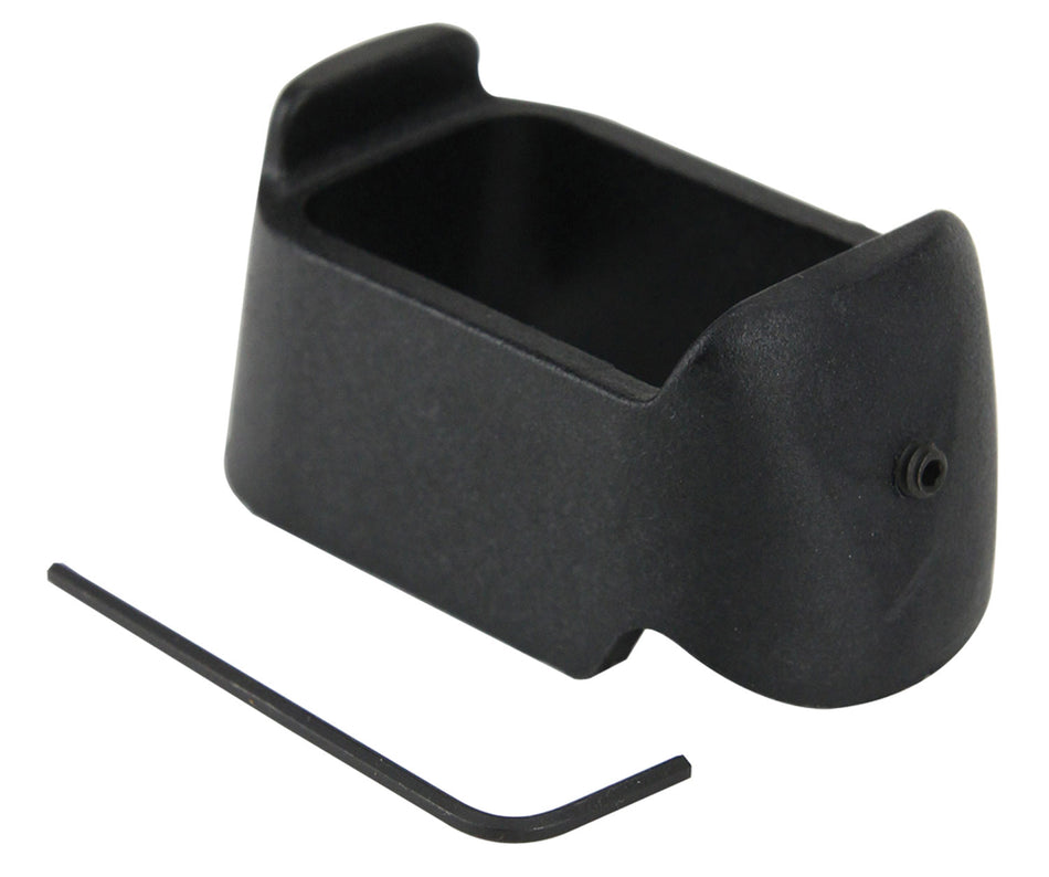 Pachmayr 03852 Black Polymer Mag Sleeve Glock 19/23 Magazines Compatible with Glock 26 and 27