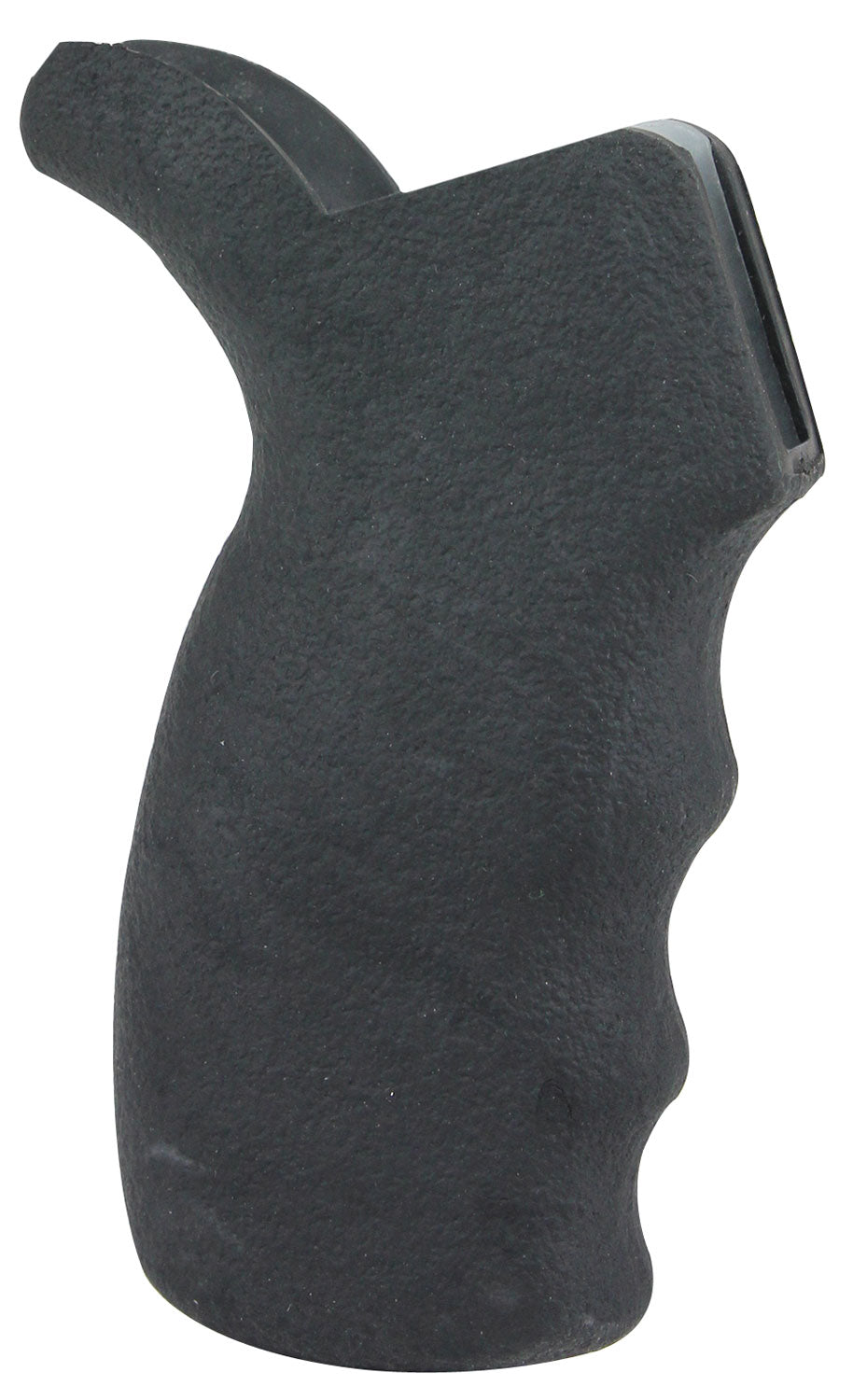 Pachmayr 02466 Non-Slip Texture AR-15 Rear Grip Rubber Overmold Finger Grooves Black