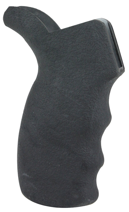 Pachmayr 02466 Non-Slip Texture AR-15 Rear Grip Rubber Overmold Finger Grooves Black