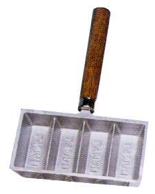 Lyman Lead Ingot Mould Forms Four 1 lb Ingots