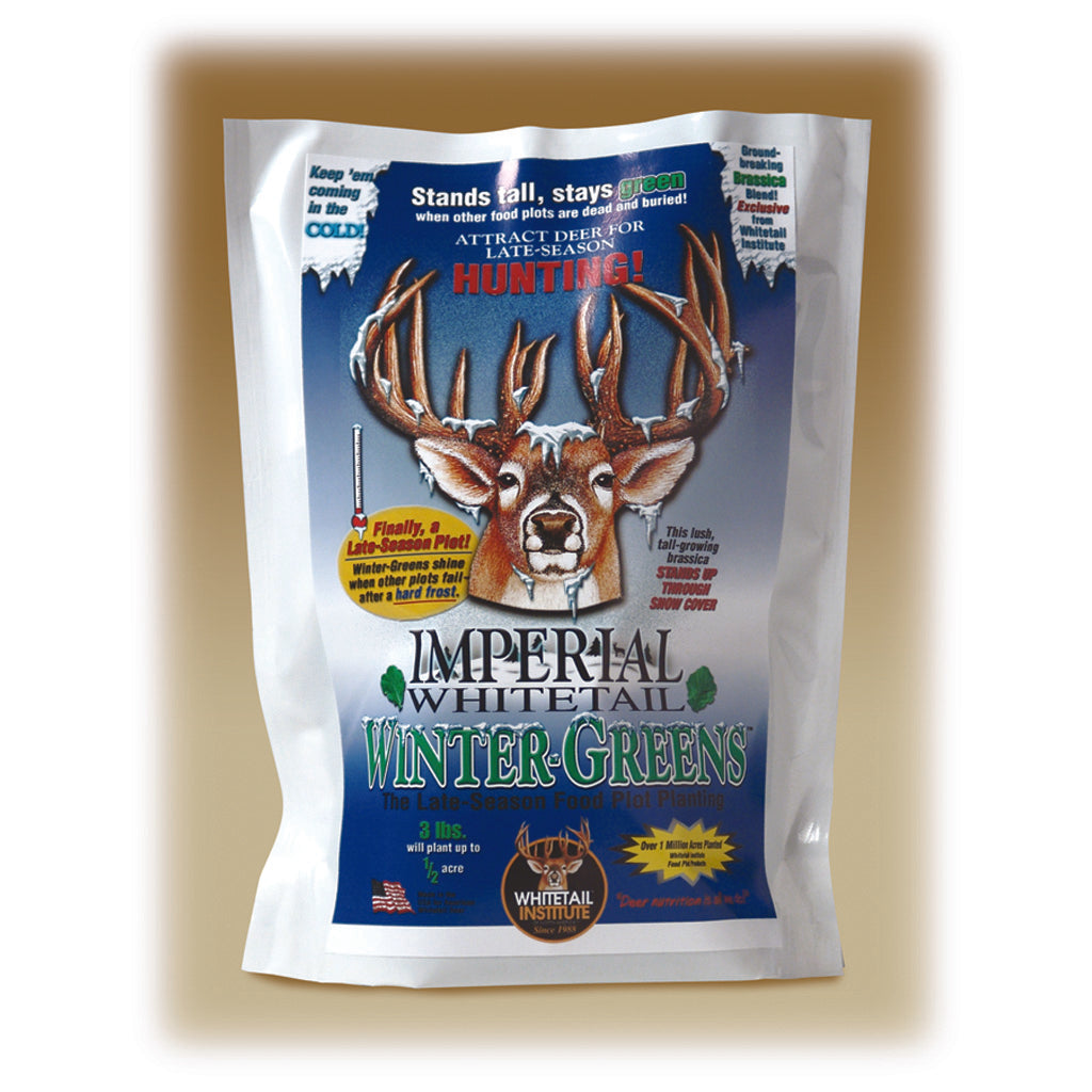 Whitetail Institute Wintergreens Annual Brassica Food Plot Seed 12 lb.