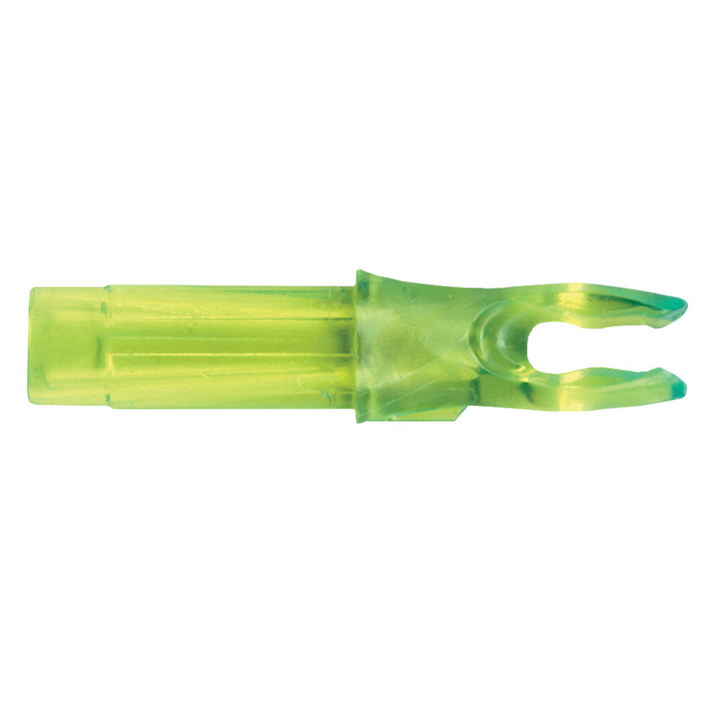 Bohning Blazer DoubleLock Press Fit Nocks Lime Green 12 pk.