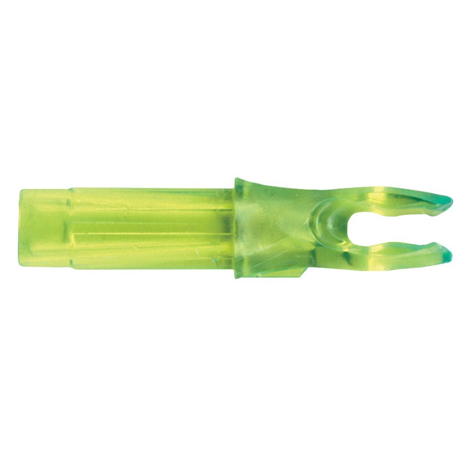 Bohning Blazer DoubleLock Press Fit Nocks Lime Green 12 pk.