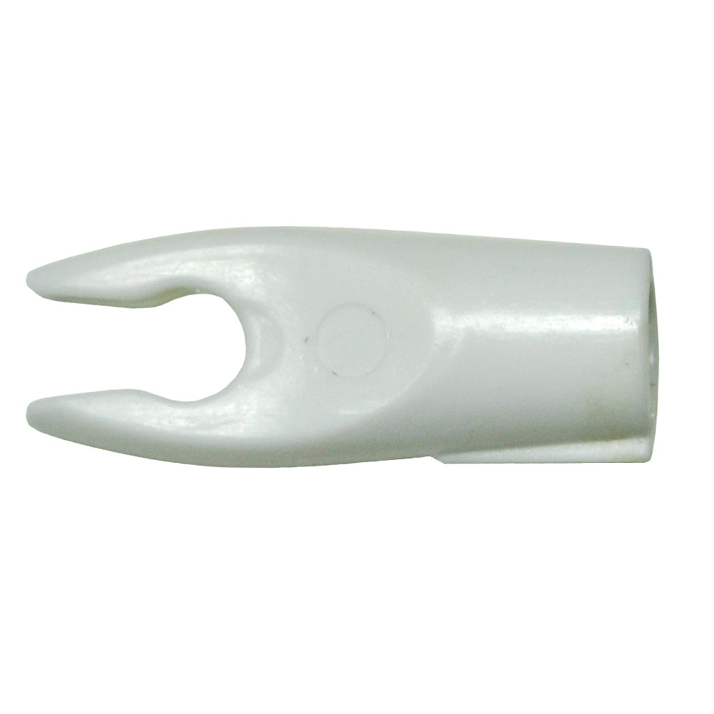 Bohning Blazer Pin Nock White Smooth Throat 12 pk.