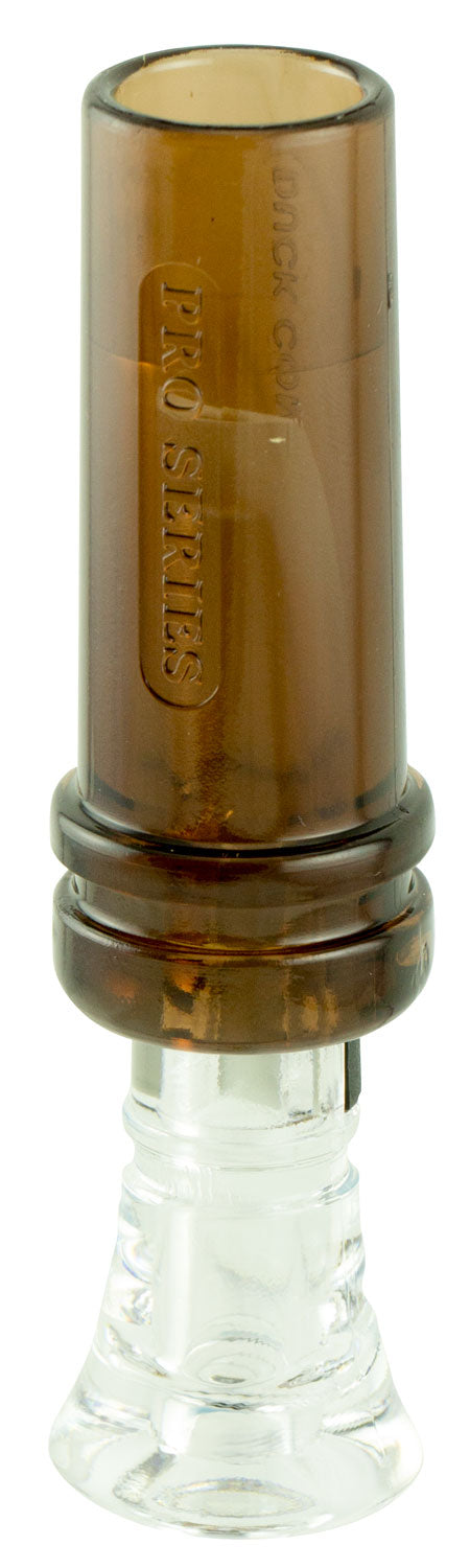 Duck Commander DCPROHB Pro Series Hi-Ball Open Duck Call Double Reed Brown Poly