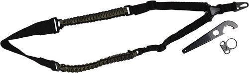TOC Paracord Tactical Sling Single Point with Wrench and Adapter