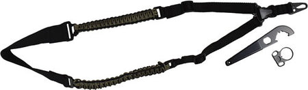 TOC Paracord Tactical Sling Single Point with Wrench and Adapter