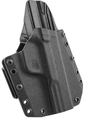 Mission First Tactical Right-Hand OWB Holster 1911 4 Inch Black