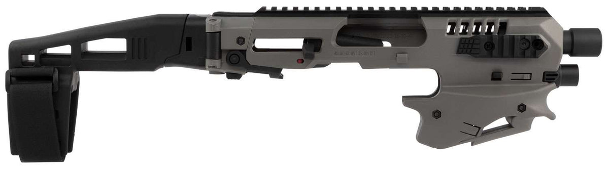 CAA Micro Conversion Kit Glock Tungsten Grey Advanced Kit with Long Stabilizer