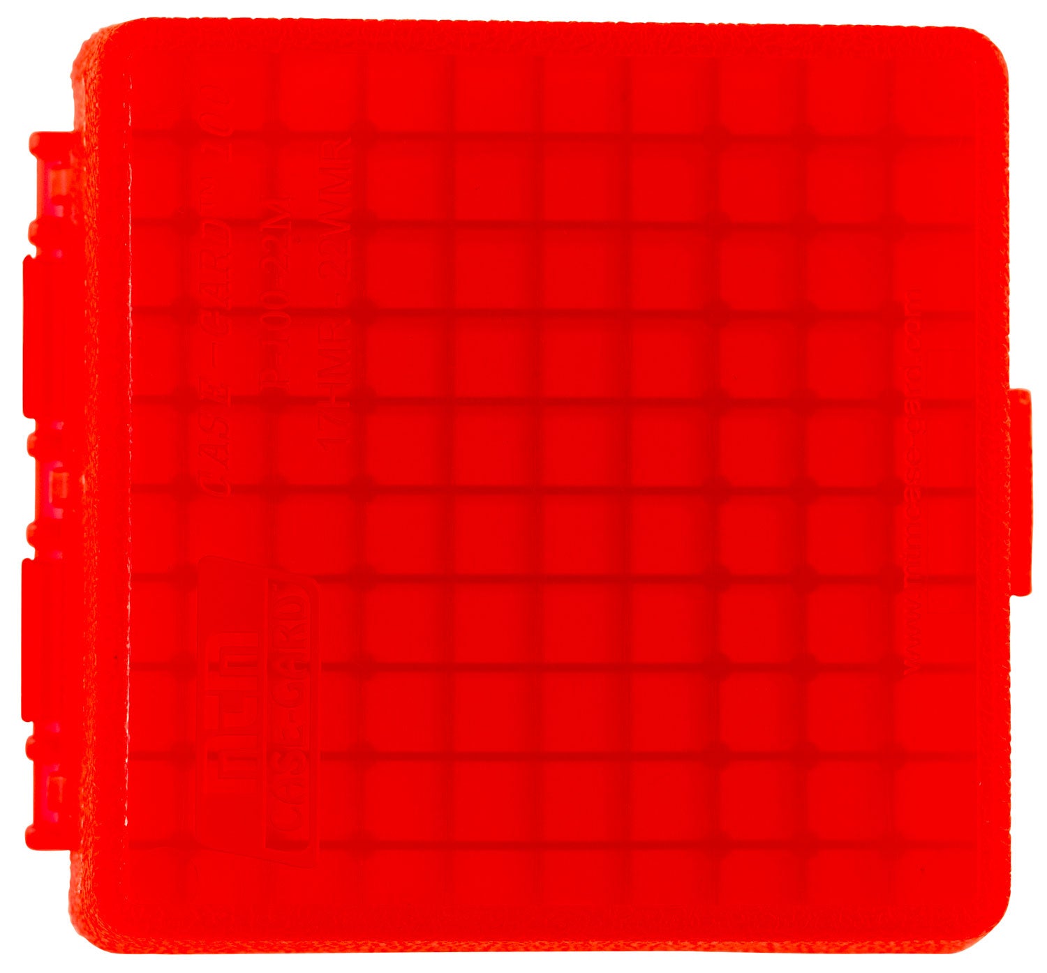 MTM Case-Gard P10022M29 22 WMR/17 HMR Red 100rd Flip-Top Ammo Storage Box