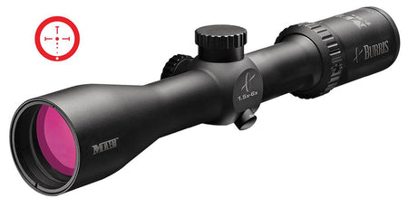 Burris 200429 MTAC 1.5-6x 42mm Obj Illuminated Ballistic CQ Firearm Scope SFP 30mm