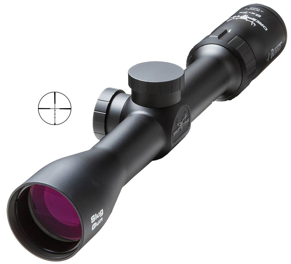 Burris Droptine 2-7x 35mm Black Matte SFP Ballistic Plex Slug Reticle Scope 1" Tube