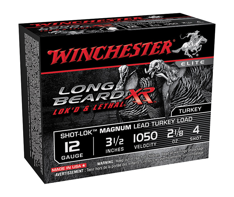 Winchester 12 Gauge Shotgun Ammo  3.5 in 2-1/8 oz #4