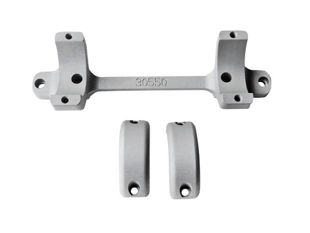 DNZ 30550S Game Reaper Tikka Rifle Scope Mount Ring Combo 30mm Silver