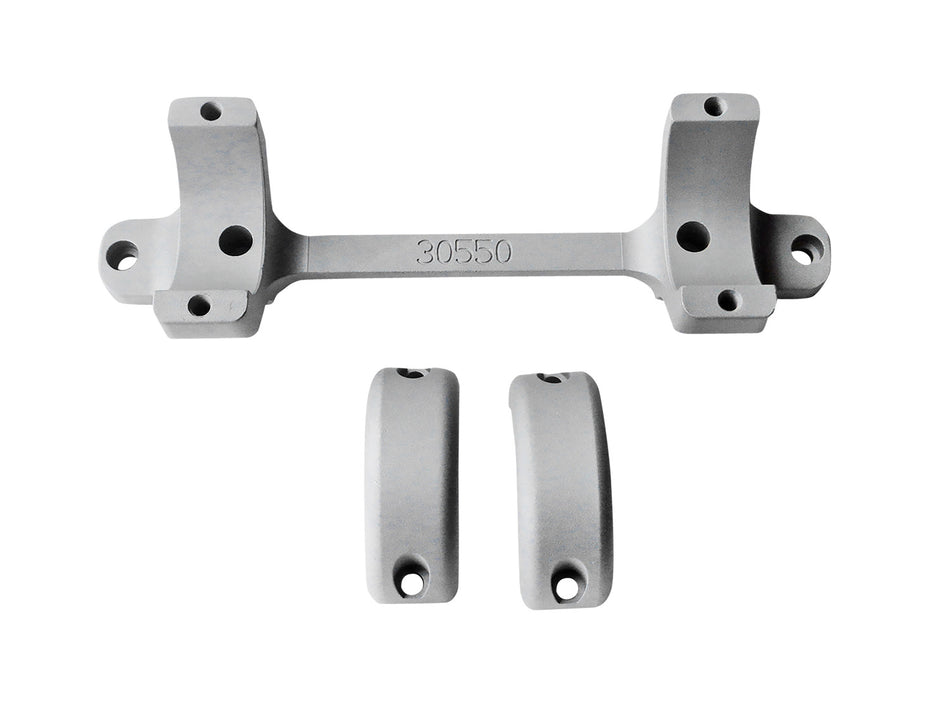DNZ 30550S Game Reaper Tikka Rifle Scope Mount Ring Combo 30mm Silver