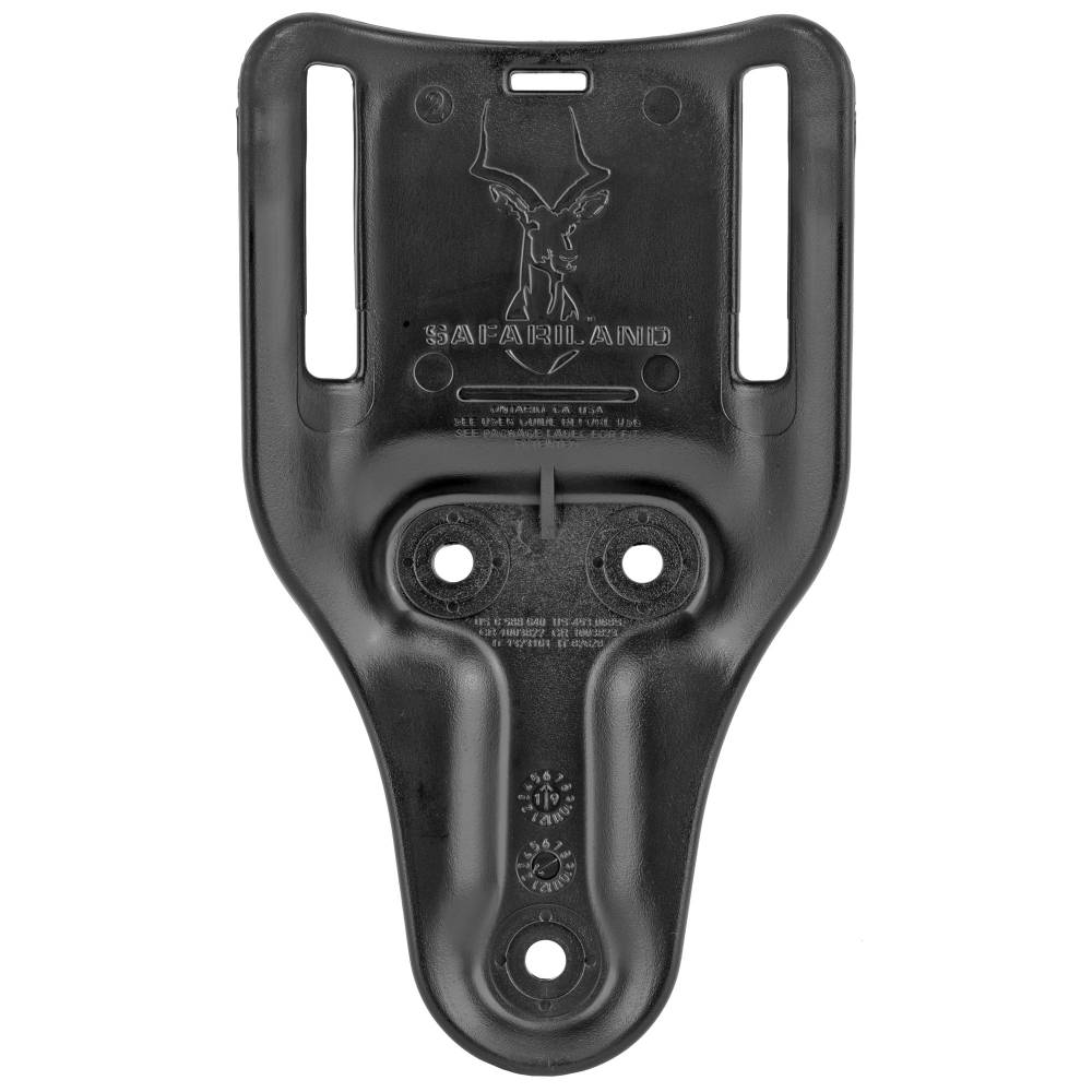 Safariland 6070UBL-2-2 Universal Mid Ride Belt Loop Holster Adapter Black