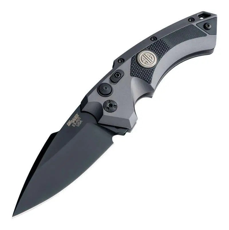 Hogue EX-A05 SIG Tactical Auto Folder 3.5" CPM154 Spear Point Black