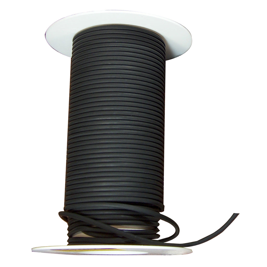 RAD UVR Silicone Peep Tubing Black 50 ft.