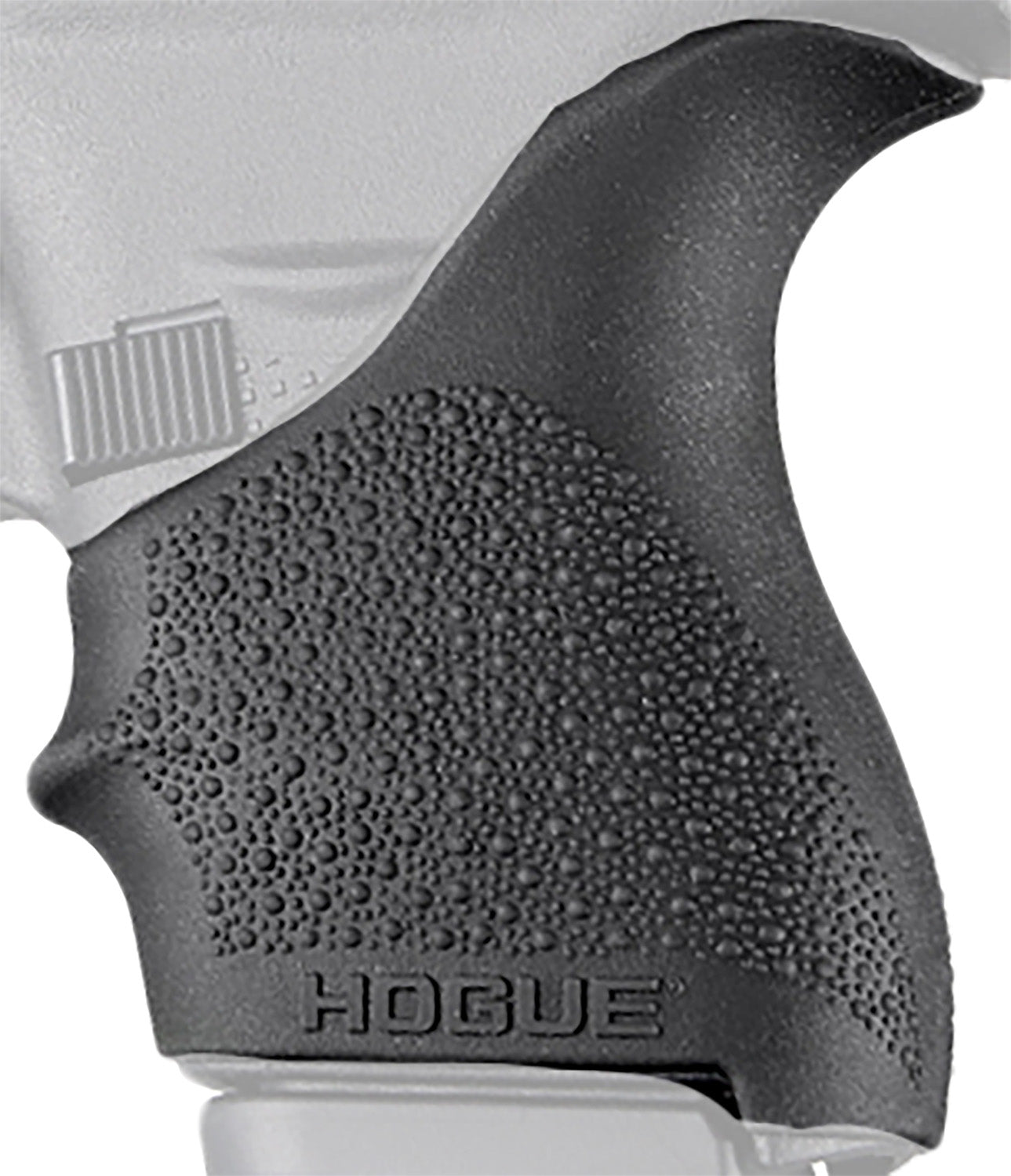 Hogue HandAll 18200 Beavertail Grip Sleeve Black for Glock 42/43