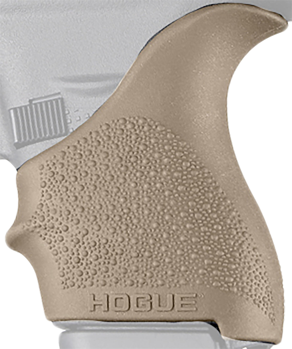 Hogue HandAll 18203 Beavertail Grip Sleeve Flat Dark Earth for Glock 42/43