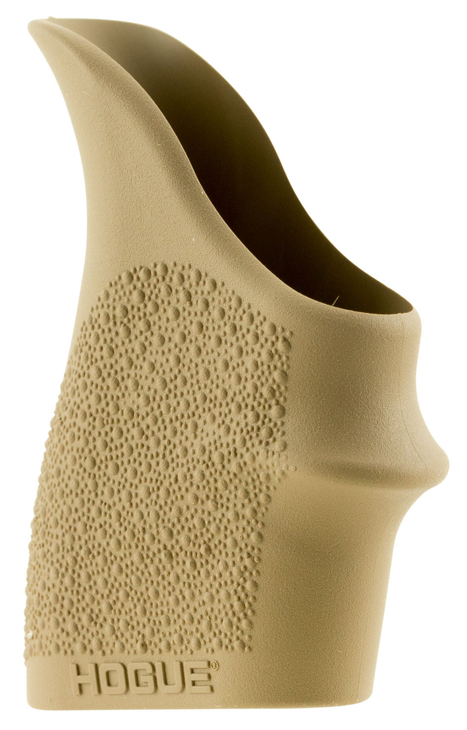 Hogue HandAll Beavertail Rubber Grip Sleeve FDE Finish – Fits Glock 26, M&P Shield, Ruger LC9
