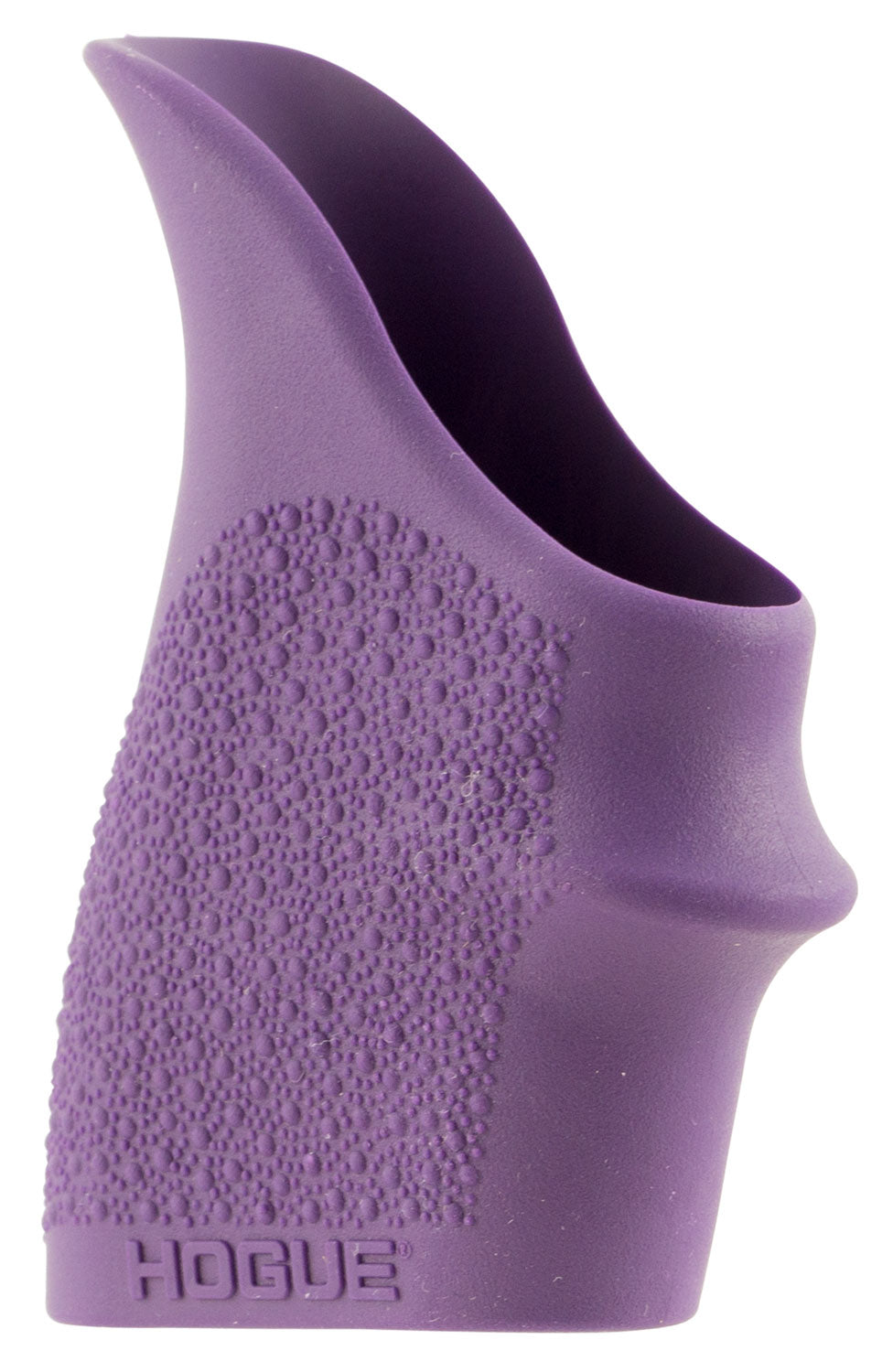 Hogue HandAll Beavertail Textured Purple Rubber Grip Sleeve – Glock 26, M&P Shield, Ruger LC9
