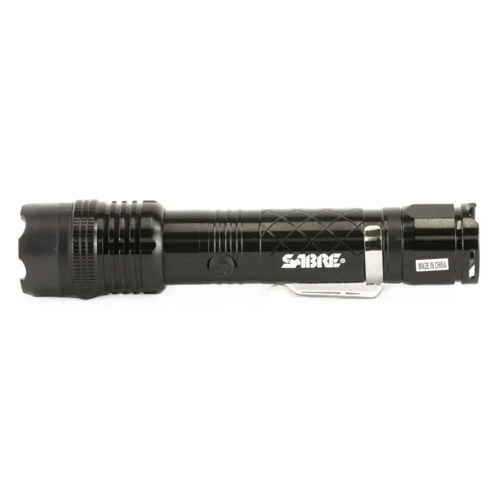 SABRE Stun Gun with Built-In Flashlight and Carrying Holster