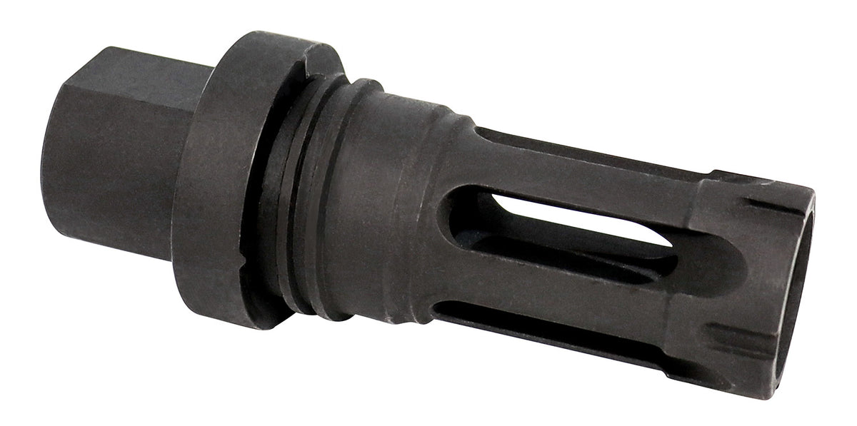 Yankee Hill Machine 4302AKA Phantom QD Flash Hider Black Steel M14x1 LH Thread 30 Cal AK