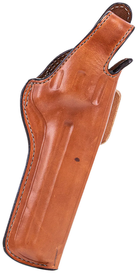 Bianchi 5BHL Thumbsnap OWB Leather Holster Size 05 Tan Belt Loop Right Hand for Taurus 415T/S&W K Frame