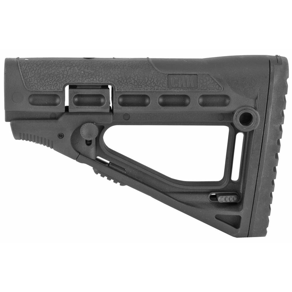 CAA Skeletonized AR-15 M4 Buttstock Mil-Spec Commercial Black Polymer