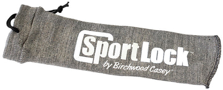 Birchwood Casey SportLock 15" Silicone Gun Sleeve Gray Cotton Abrasion & Corrosion Resistant