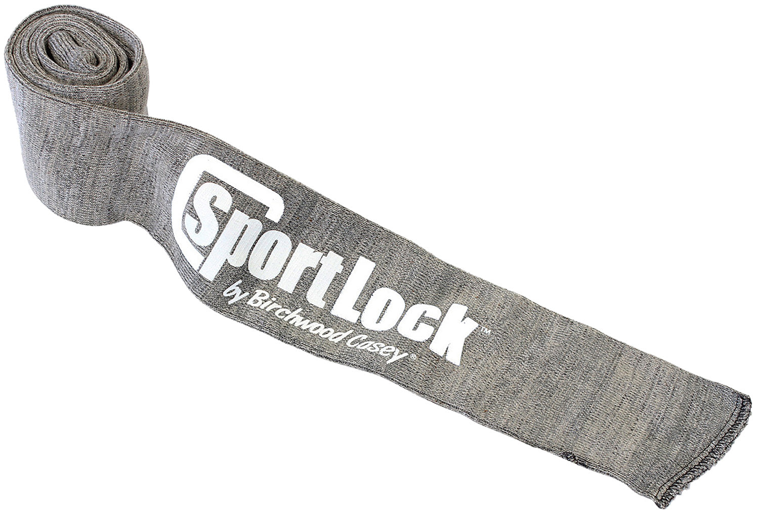 Birchwood Casey SportLock 53" Silicone Long Gun Sleeve Gray Cotton Handgun & Rifle Protection