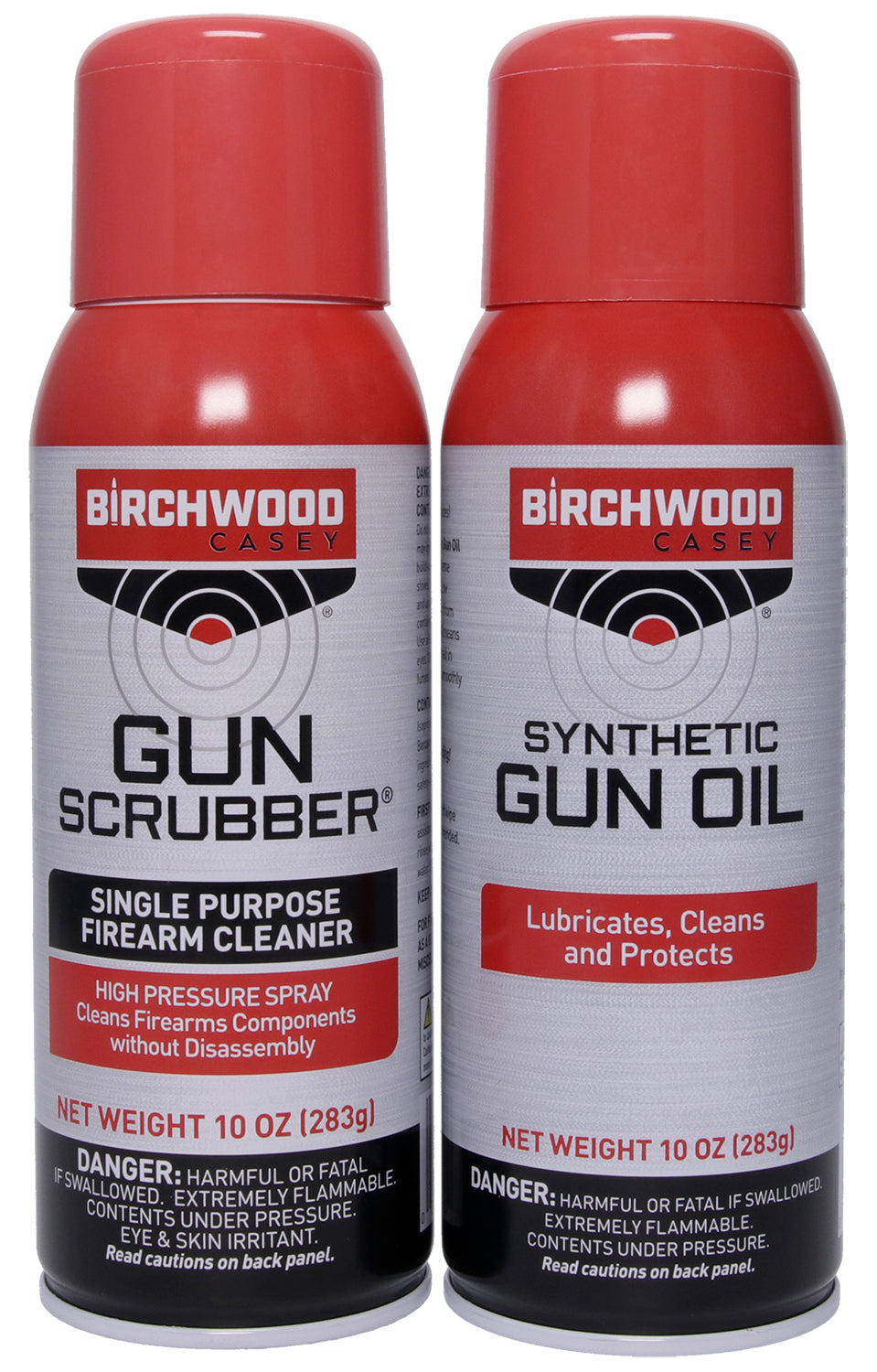 Birchwood Casey Gun Scrubber Cleaner and Synthetic Oil Combo 2-Pack