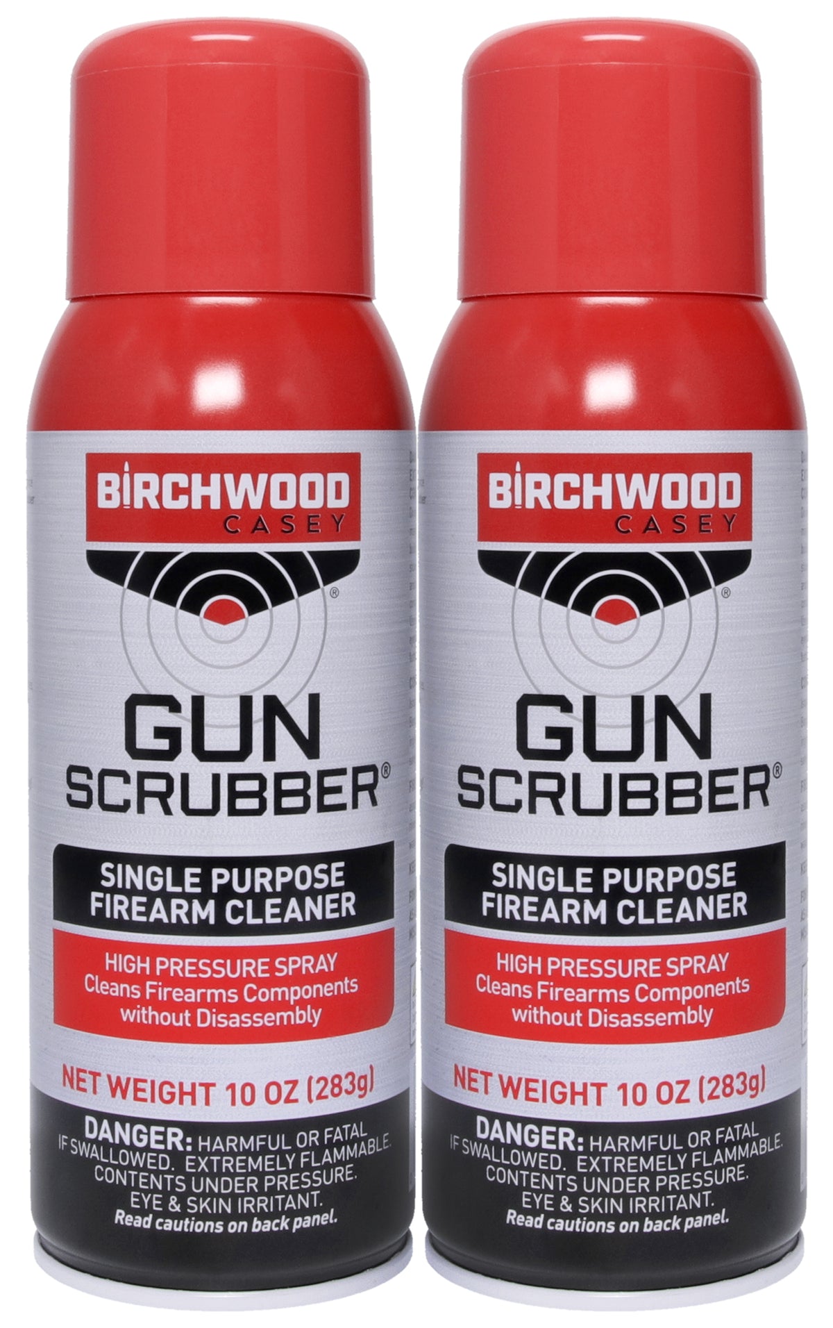 Birchwood Casey Gun Scrubber Fast-Evaporating Firearm Cleaner 2-Pack