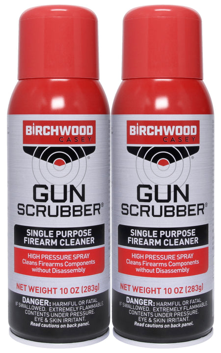 Birchwood Casey Gun Scrubber Fast-Evaporating Firearm Cleaner 2-Pack