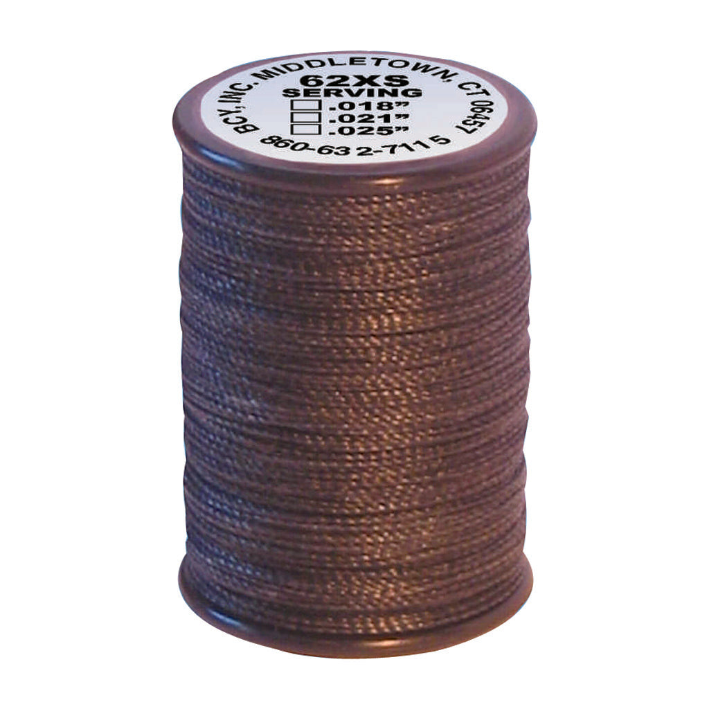 BCY 62XS Black Braided Center Serving .025 60-Yard Spool