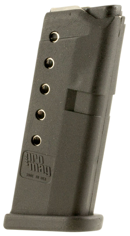 ProMag GLK10 Glock 42 6rd .380 ACP Replacement Magazine Black Polymer
