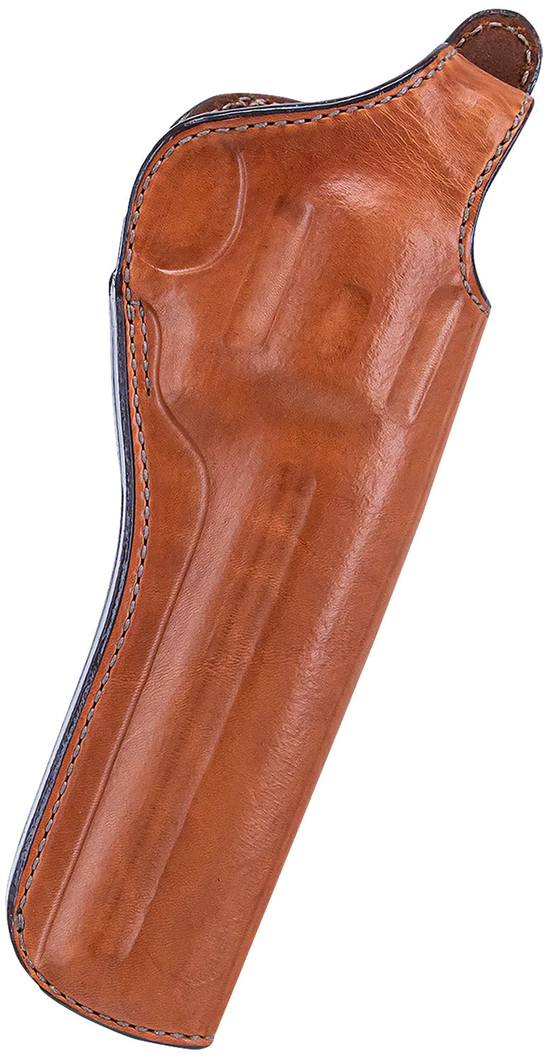 Bianchi 12686 Cyclone Tan Leather Belt Loop Holster - 6" Colt Anaconda/S&W N-Frame/Taurus Right Hand