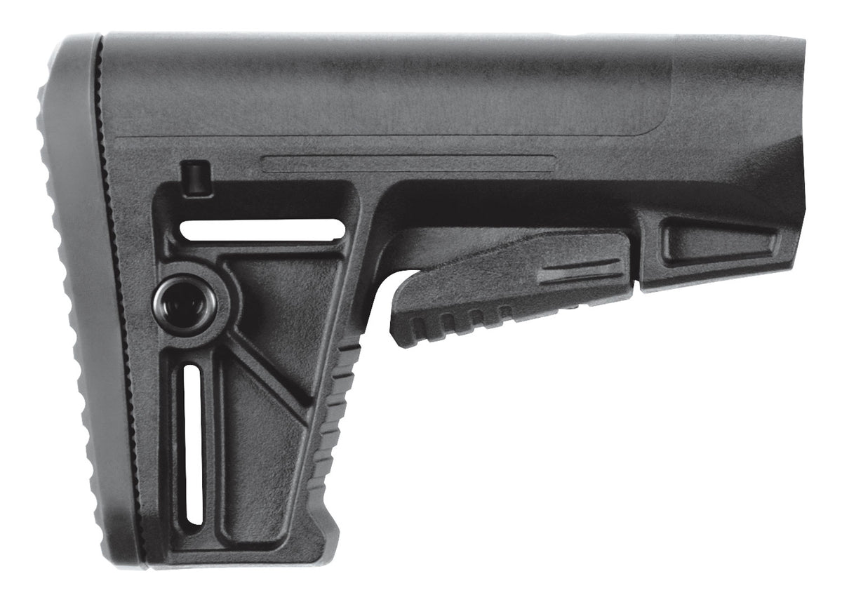 Kriss USA DADS150BL00 AR-15 Mil-Spec DS150 Synthetic Stock Black with Rubber Shock Pad