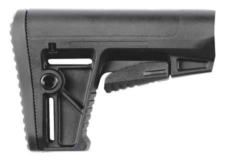 Kriss USA DADS150BL00 AR-15 Mil-Spec DS150 Synthetic Stock Black with Rubber Shock Pad