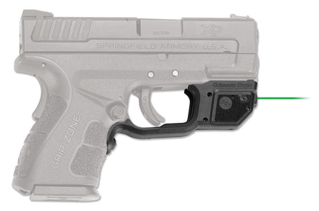 Crimson Trace 0163301 Green Laser Laserguard Springfield XD Mod2 Series, Black Polymer