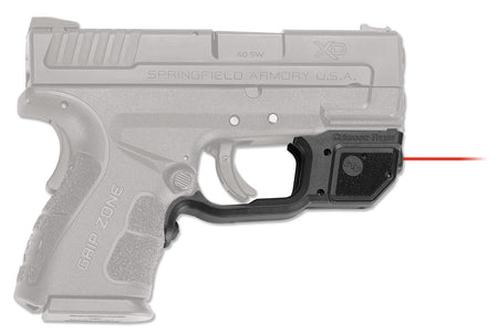 Crimson Trace 0163201 Red Laser Laserguard Springfield XD Mod2 Series, Black Polymer