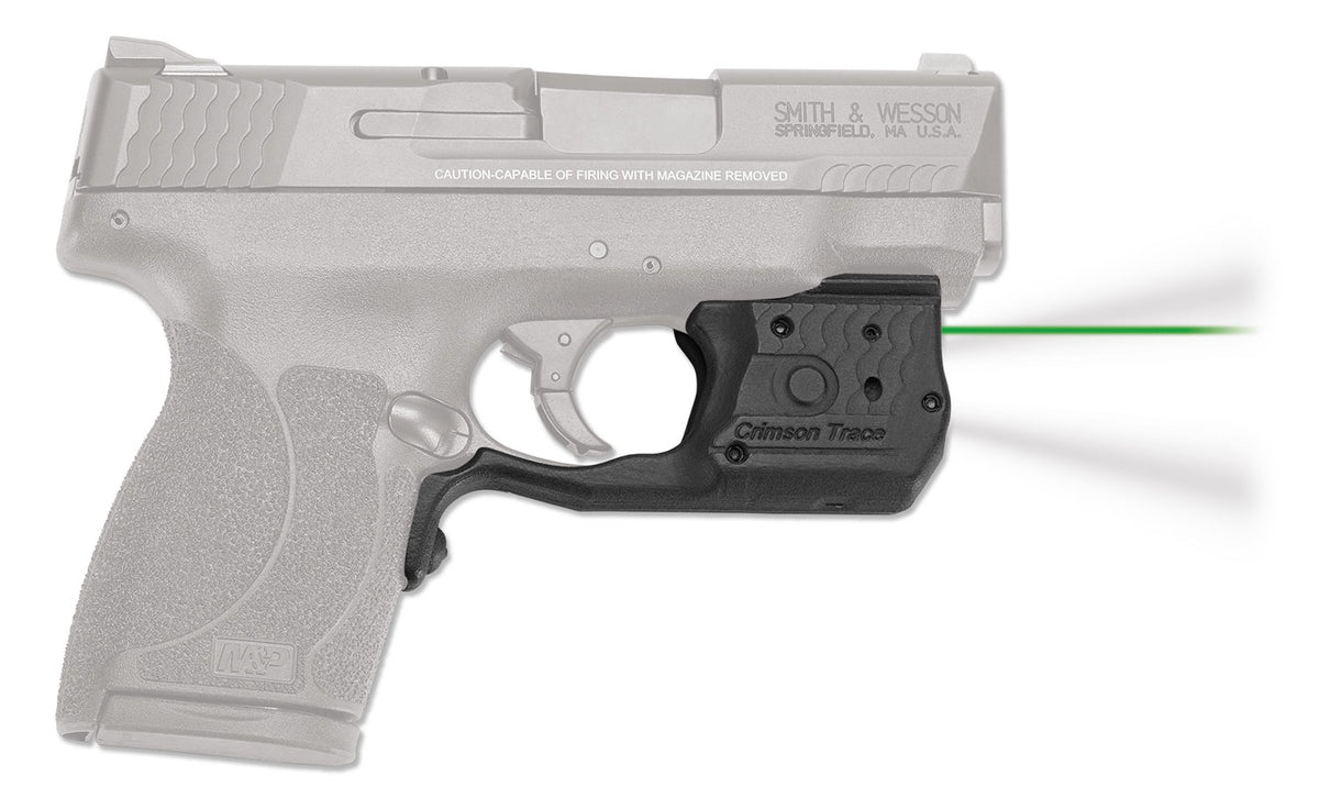 Crimson Trace 0169701 Green Laser Laserguard Pro Fits S&W M&P Shield .45 ACP, 150 Lumen