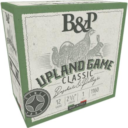 Baschieri and Pellagri 12 Gauge Shotgun Ammo Upland Game Classic 2.5 in 1 oz #7.5
