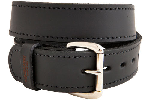 VersaCarry Heavy Duty Double Ply Leather Gun Belt 40" Black