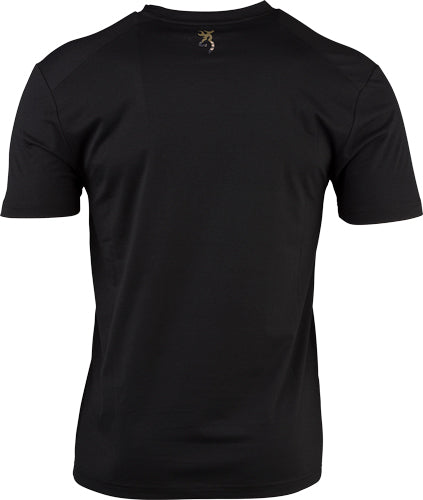 Browning Black Performance Camp Shirt with Whitetail Logo - Large