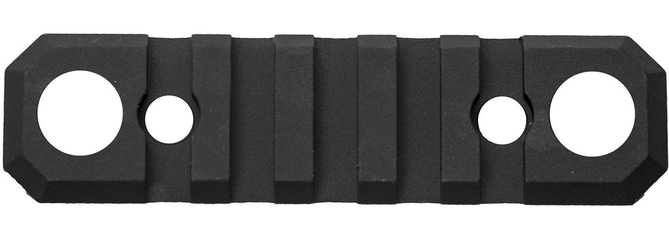 GrovTec US Inc GTSW231 5 Slot 3.1-Inch KeyMod Picatinny Rail Push Button Bases Black Anodized